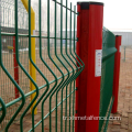 3D kavisli kaynaklı tel örgü çit güvenlik çit